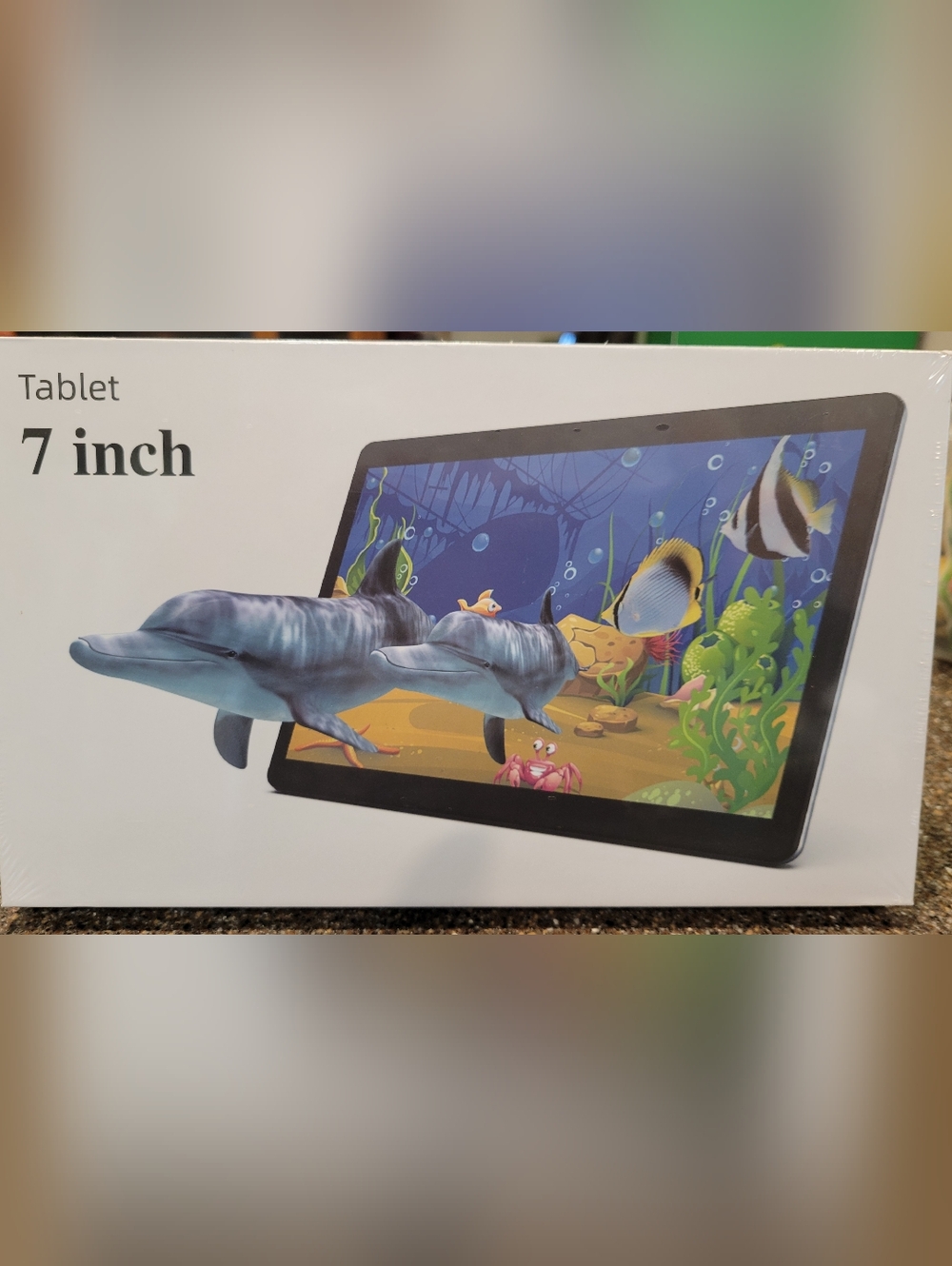 7-inch Black Tablet - Compact Entertainment Device